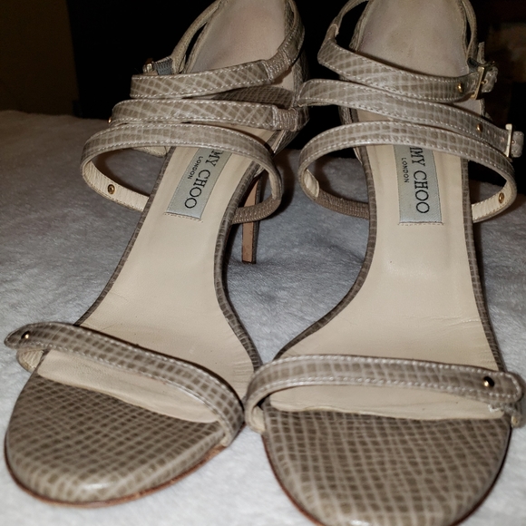 Beautiful Jimmy Choo strappy sandals - Picture 3 of 5